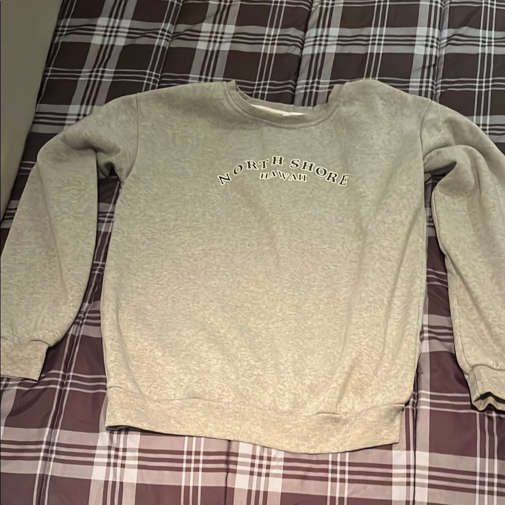 North Shore Hawaii Gray Sweatshirt